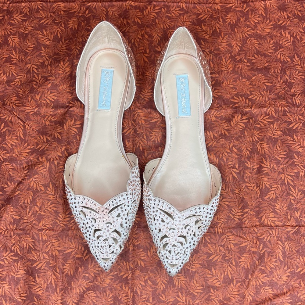 Betsey Johnson wedding flats